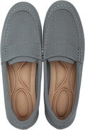 Women's Mesh Knitted Loafers - Lightweight Breathable Flats