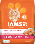 IAMS Proactive Health Adult Dry Cat Food with Real Salmon - Balanced