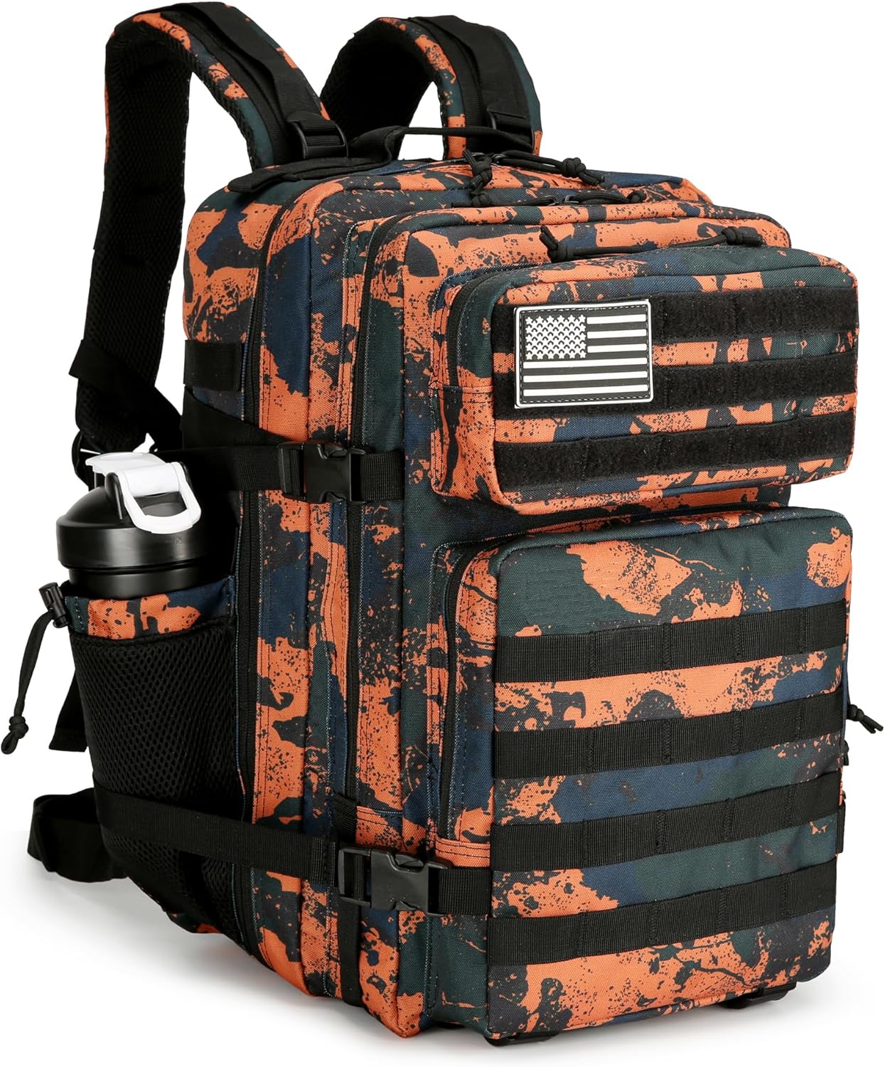 Military 45L Tactical Assault Backpack for Outdoor Adventures