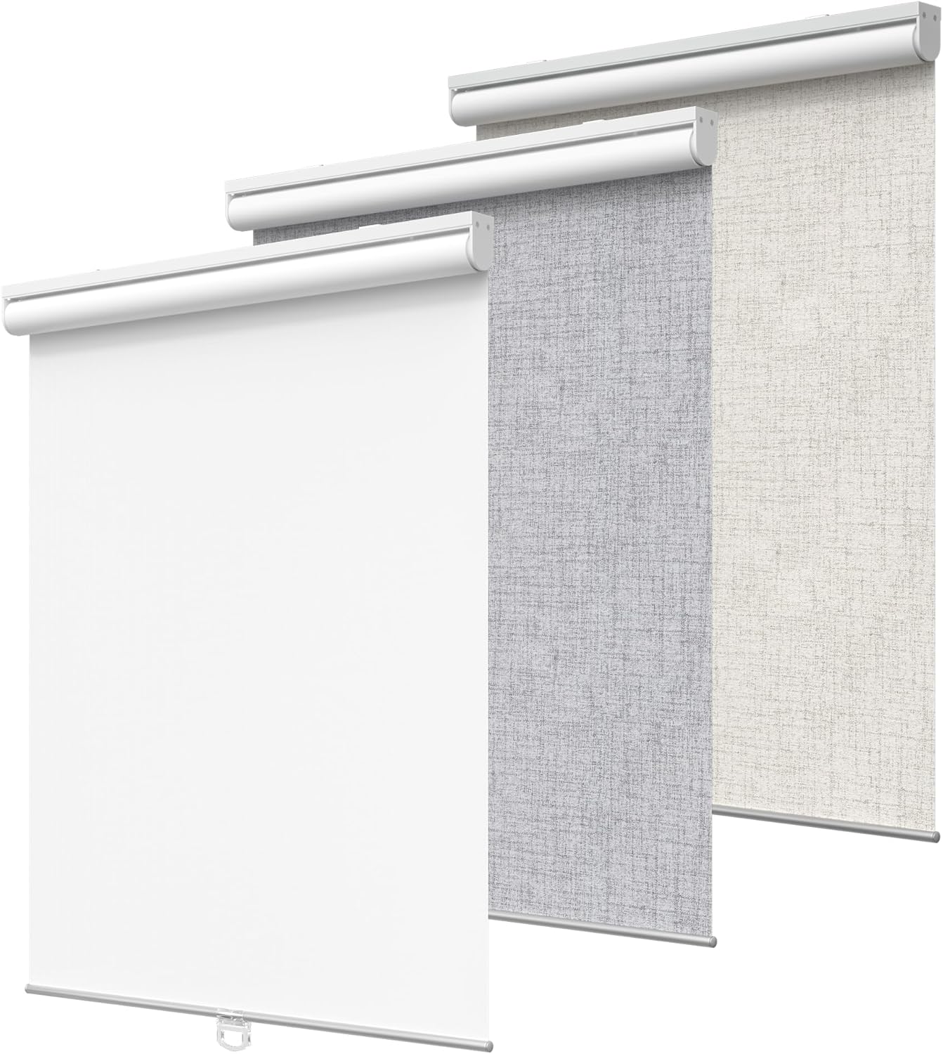 GENIMO 100% Blackout Roller Window Shades for Home & Office