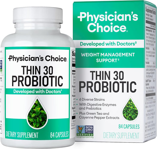 Physician's CHOICE Probiotics for Weight Management & Gut Health