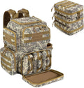 DSLEAF Tactical Pistol Backpack with 3 Pistol Cases - Range Ready