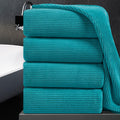 4 Piece Oversized Bath Towel Set 35x70 in - Soft, Highly Absorbent