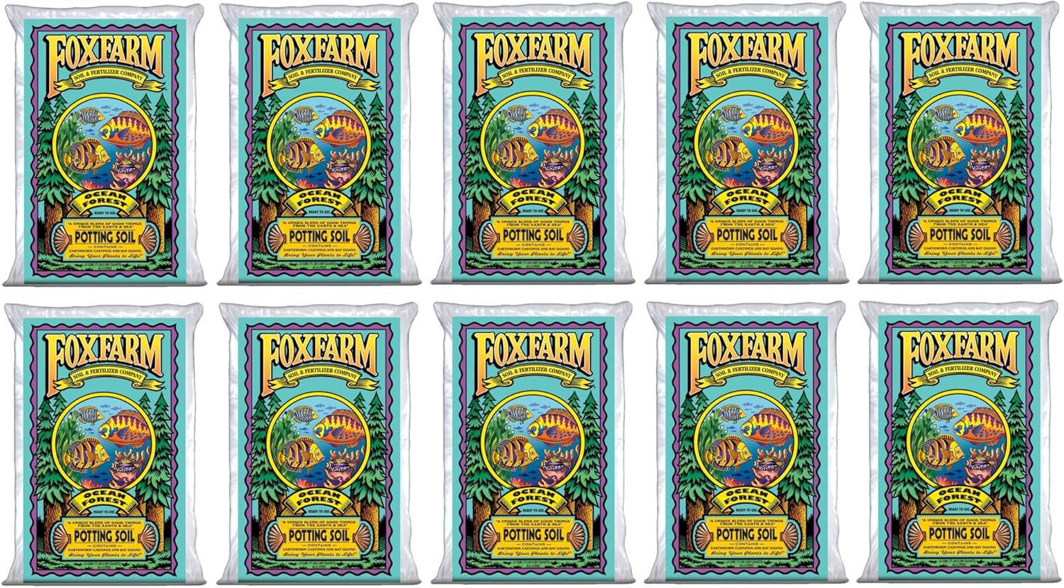 FoxFarm Ocean Forest Potting Soil for All Container Plants