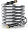 Stainless Steel Garden Hose 100 ft - Heavy Duty No Kink