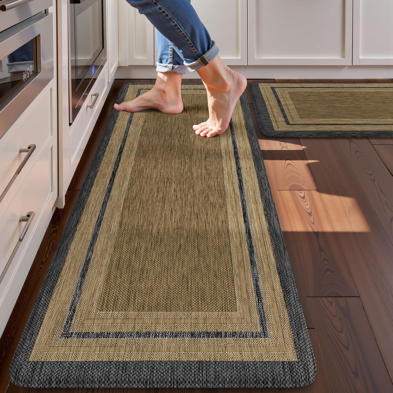 KIMODE Anti Fatigue Kitchen Mats for Comfort and Safety
