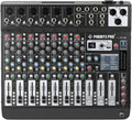 Professional 8-Channel Audio Mixer PTL-800 - Flexible Routing & BT