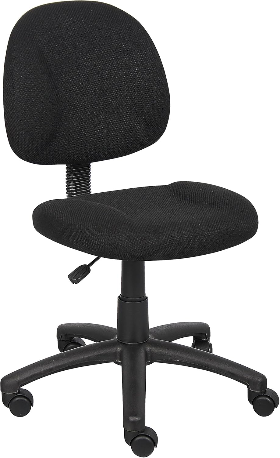 Boss Black Fabric Task Chair - Ergonomic Comfort