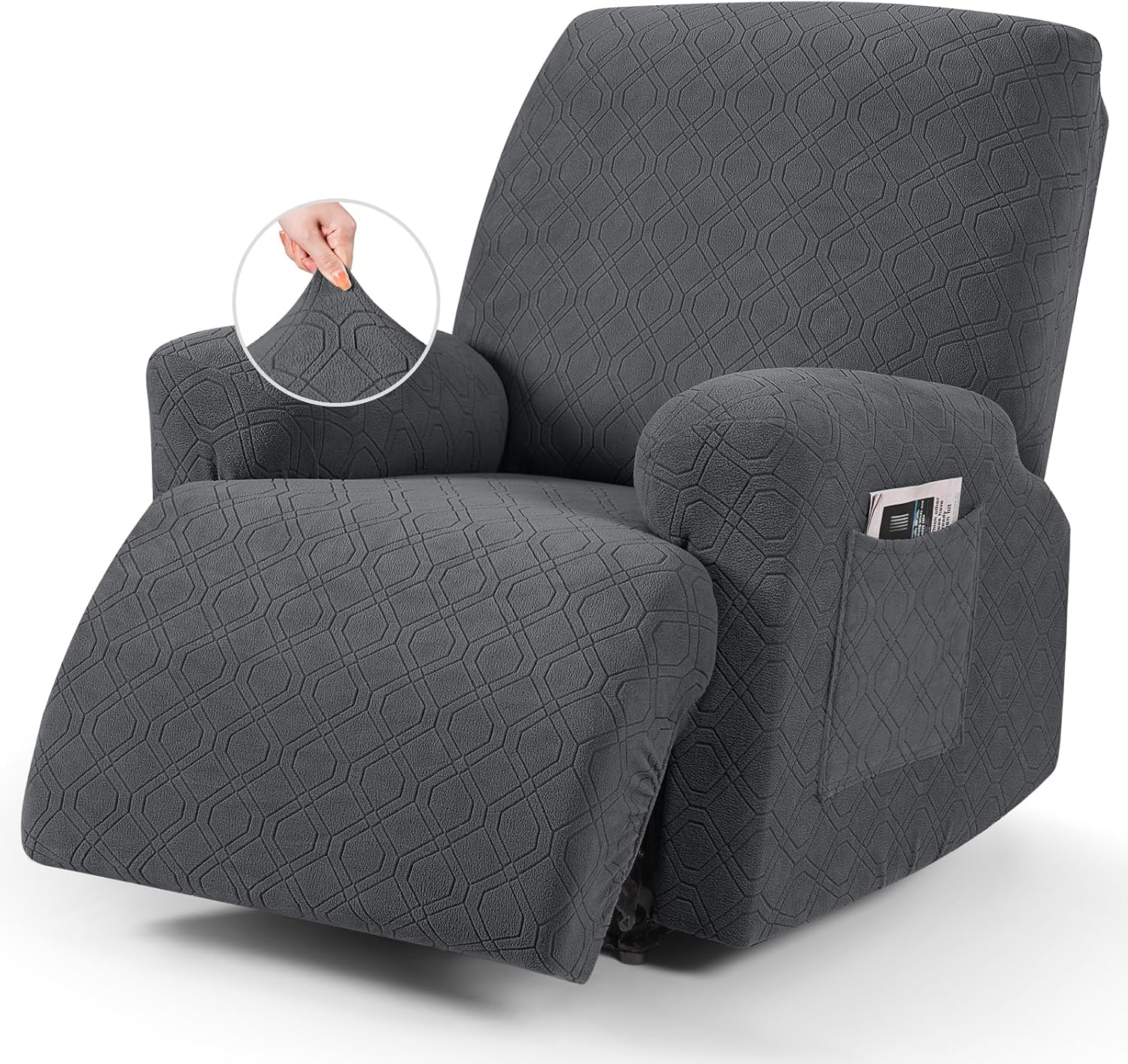 VANSOFY Oversized Recliner Chair Cover for Stylish Protection