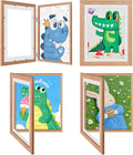 Kids Artwork Frames 4-Pack 8.5 x 11 in - Front-Open Display