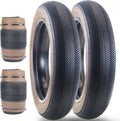 20 x 4 Fat Tire Bike Tire 1 Pack - Foldable High Durability Brown Wall