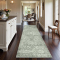 Hallway 3x10 Runner Rug - Vintage Non-Slip Low-Pile Runner