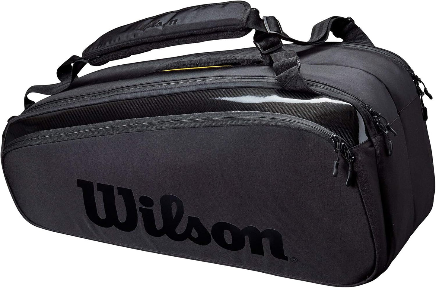 WILSON Super Tour 9 Pk Pro Staff Black - Durable Racket Bag