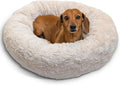 Calming Donut Dog and Cat Bed 23 in - Cozy Anxiety Relief