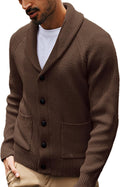 Mens Shawl Collar Cardigan Sweaters for Stylish Winter Wear