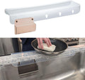 SiliSink XL Silicone Edge Guard for Kitchen Sink - Clear Diamond