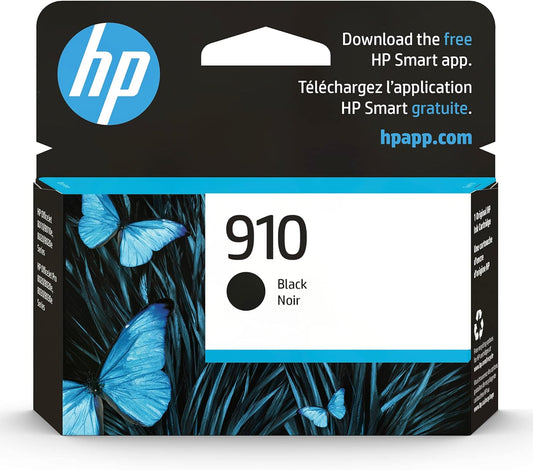 HP 910 Black Ink Cartridge | Instant Ink Ready!