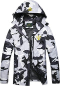 GIISAM Mens Windproof Waterproof Mountain Sport Jacket