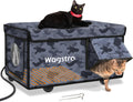 Heated Cat House for Outside - Waterproof, Insulated Shelter
