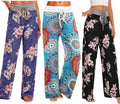 Women's Comfy Pajama Pants Long Casual Palazzo Lounge Pants - Soft