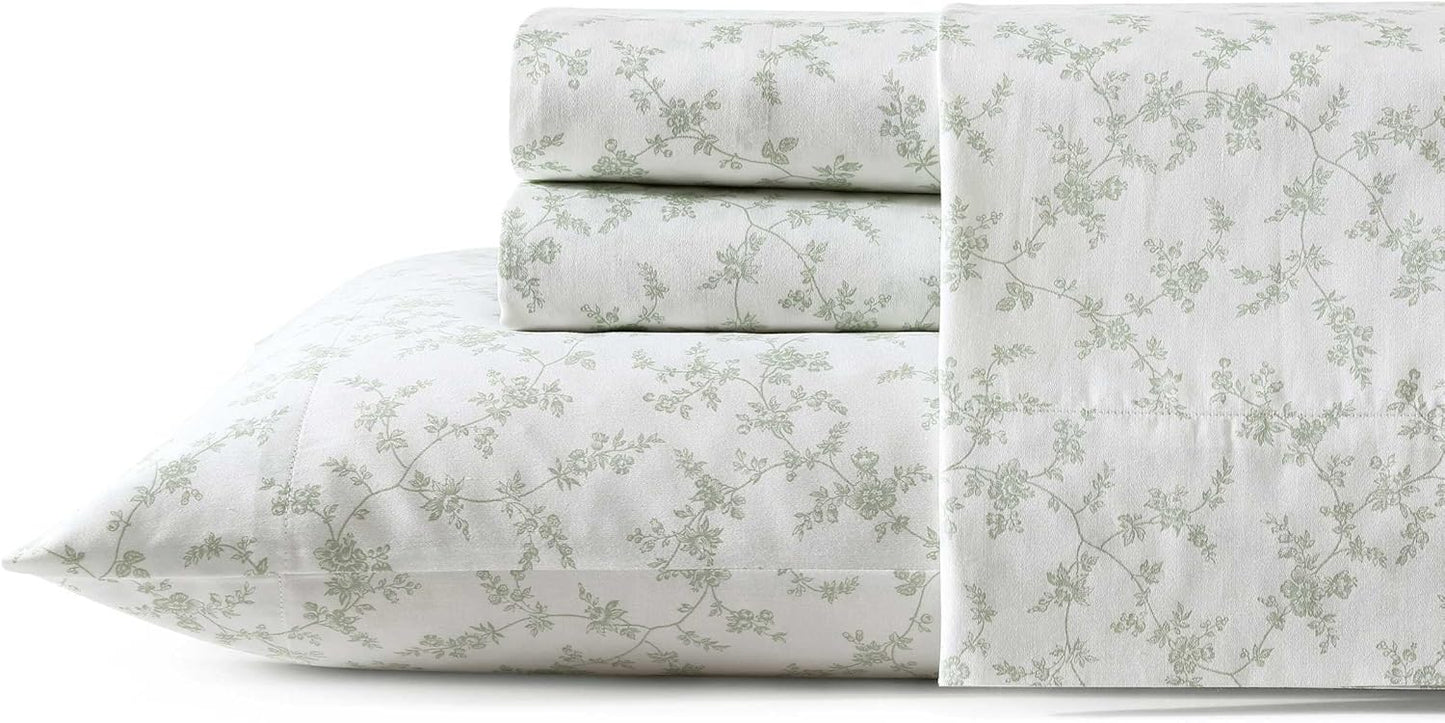 Buttery-Soft King Sheet Set by Laura Ashley for Luxurious Sleep