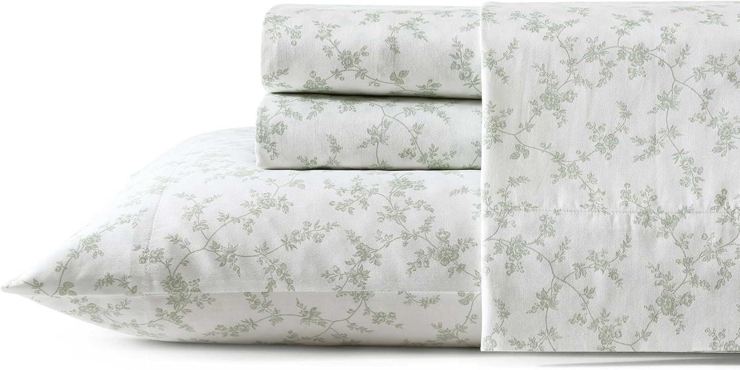 Buttery-Soft King Sheet Set by Laura Ashley for Luxurious Sleep