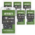 8TEN Chainsaw Chain for Stihl 021 023 025 017 018 009 - 6 Pack
