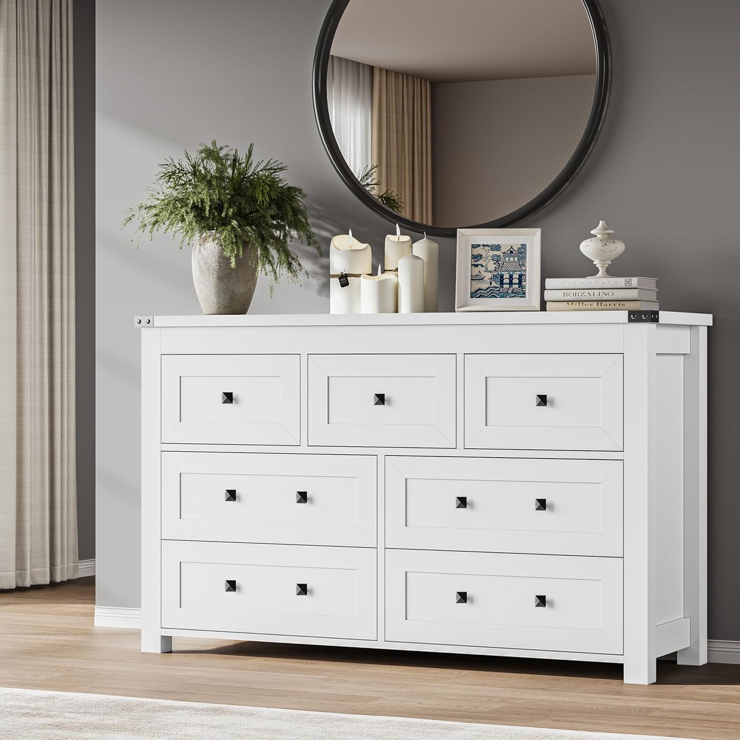 7-Drawer Dresser for Modern Storage Solutions in Your Home