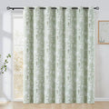 Blackout Sliding Door Curtains 100 Wide x 84 L - Full Light Blocker