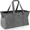 BALEINE Extra Large Utility Tote Bag with Wire Frame - Sturdy