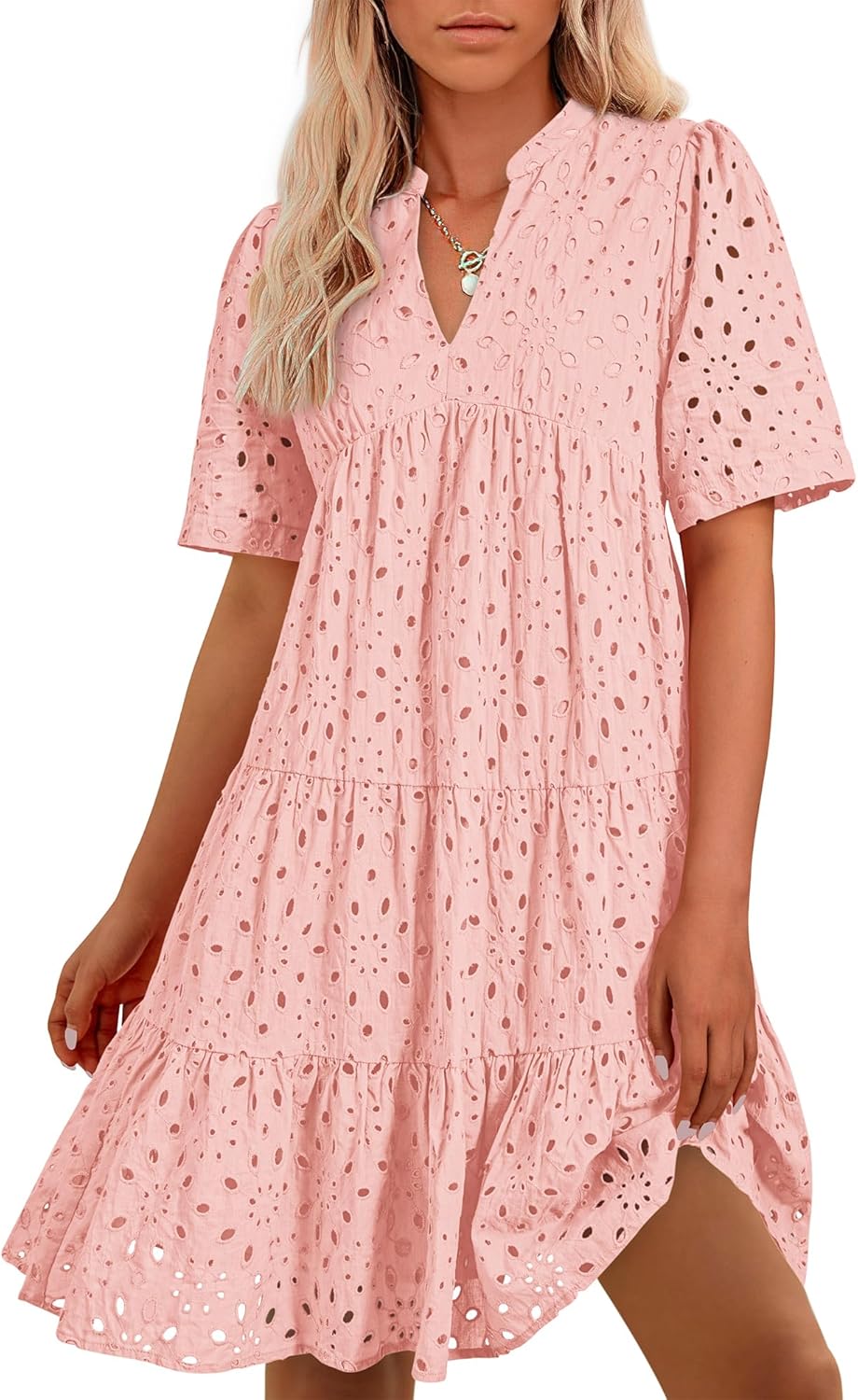 BTFBM Womens Boho Summer Dresses for Casual Beach Vacations