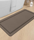 Bathroom Mat Rugs Large 48x24 - Ultra Thin Quick Dry Non Slip Bath Rug
