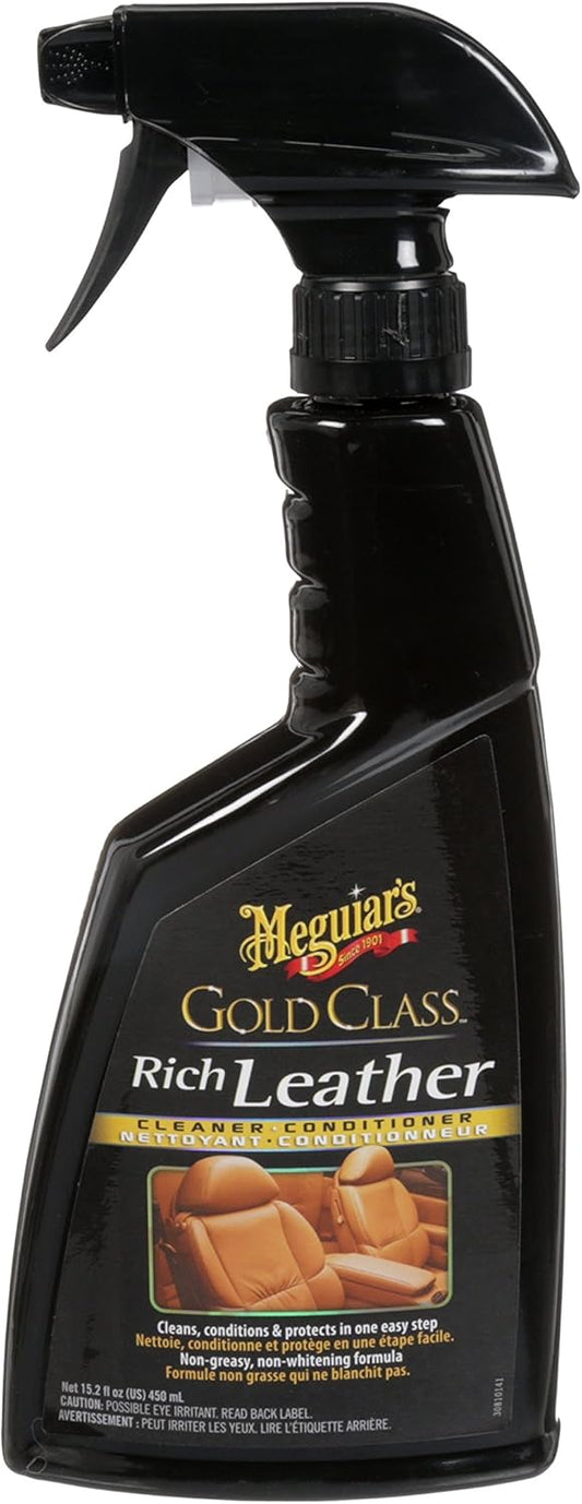 Revitalize Your Leather with Meguiar's Spray
