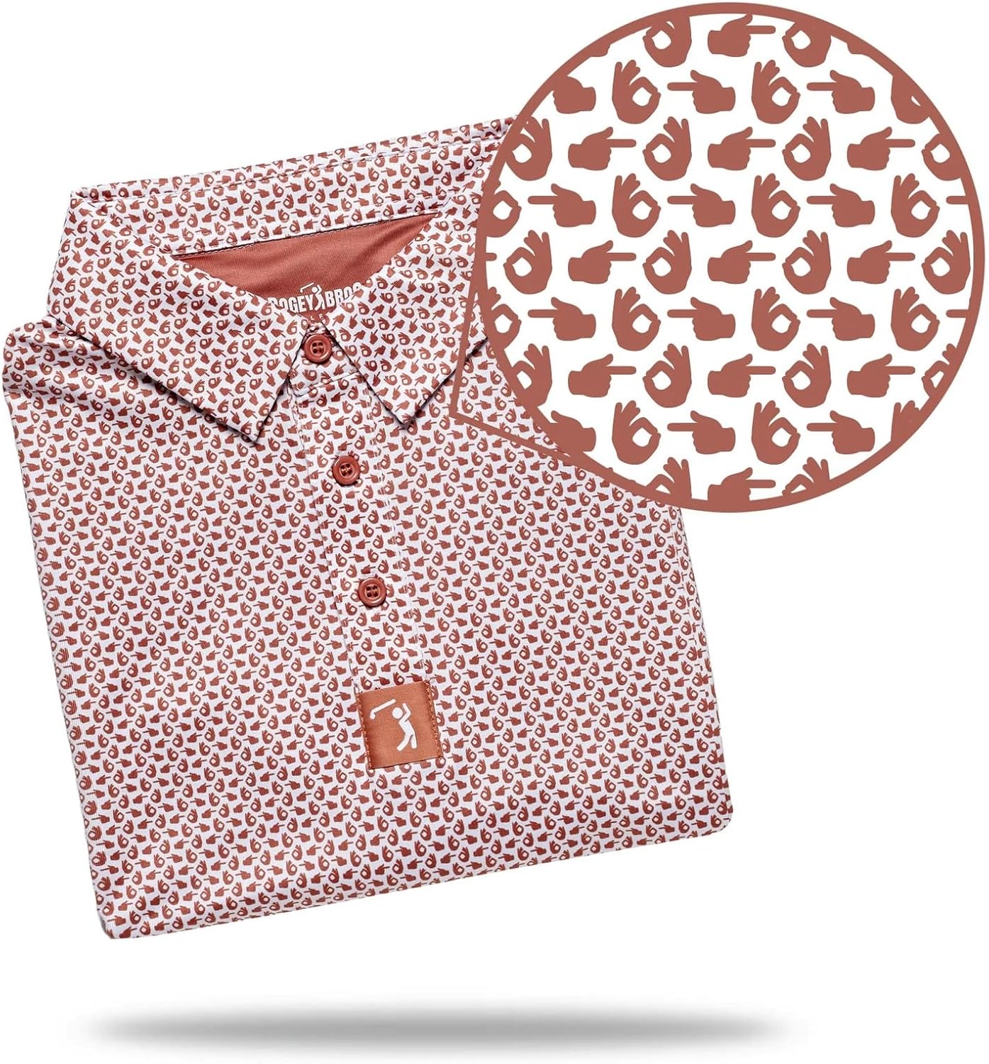 Funny Golf Polo Shirts with UPF 50 Protection for Men