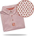 Mens Funny Golf Polo Shirt - 4 Way Stretch UPF 50 Comfort