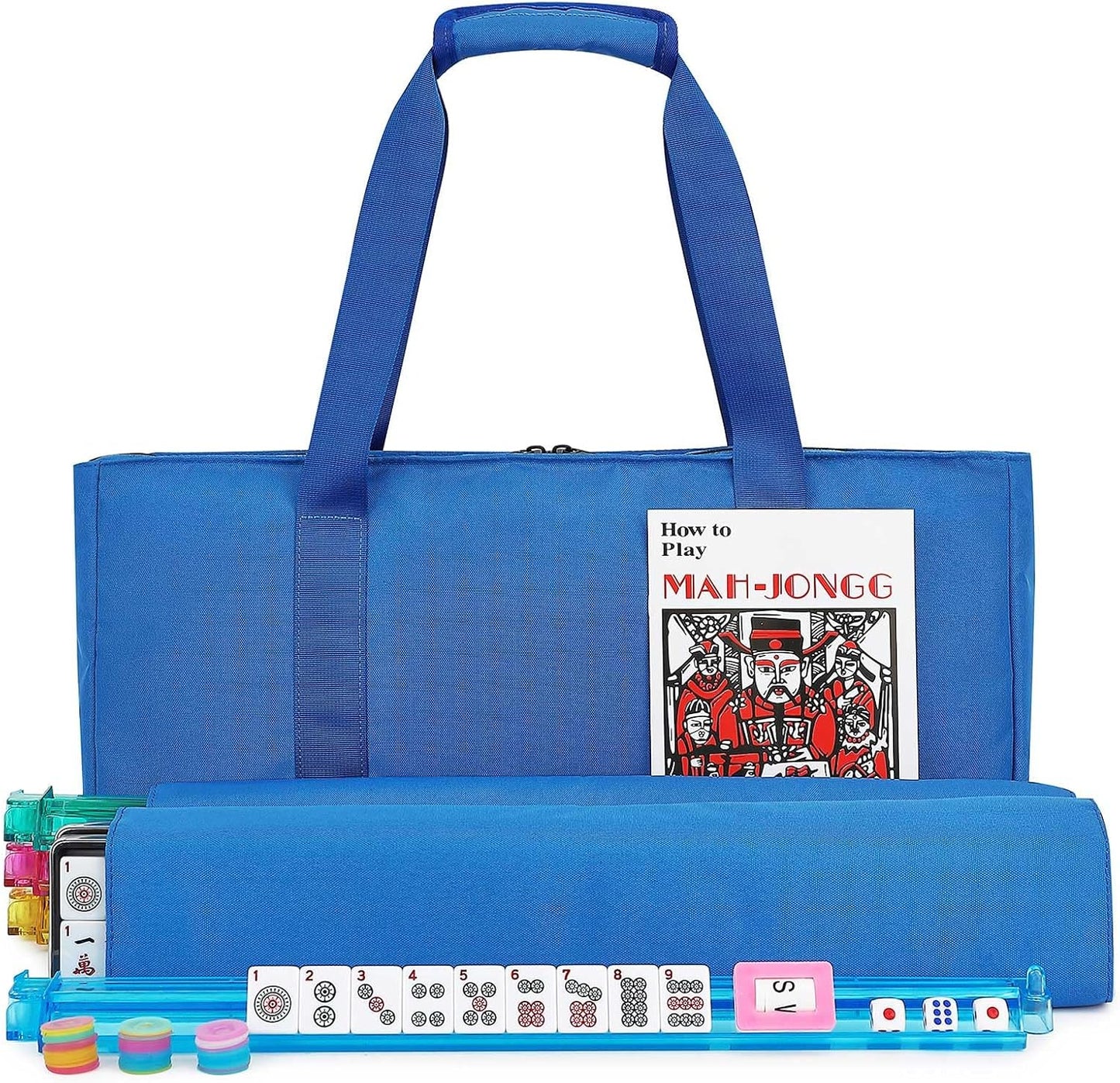 American Mahjong Tile Set with Quality Tiles and Accessories