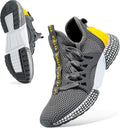 Boy's Mesh Slip On Running Sneakers with EVA Sole - Lightweight Fit