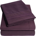 1500 Supreme Collection King Sheet Set Purple - Luxury Hotel Bedding