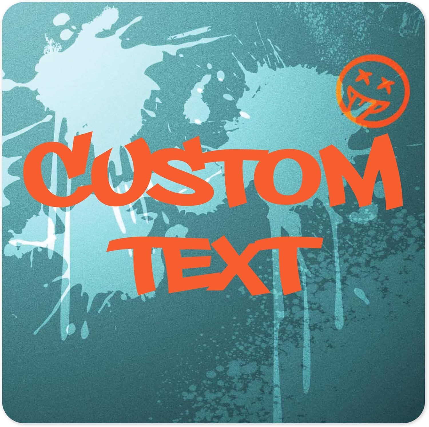 Custom Street Sign with 11 Font Colors and 24x24 Inches Size