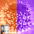 Purple and Orange Halloween Lights 800LED 330ft String Lights