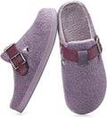 Women's Men's Fuzzy Slippers with Orthotic Arch Support - Fleece Lined