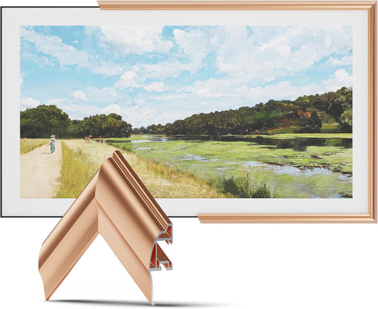 Rose Gold Bezel for Samsung The Frame TV