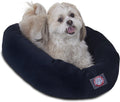 Shredded Memory Foam Dog Bed 24x19x7 in Navy - Orthopedic Comfort