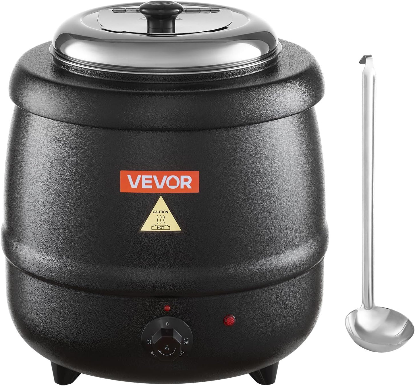 VEVOR Electric Soup Warmer 10QT for Restaurants and Families
