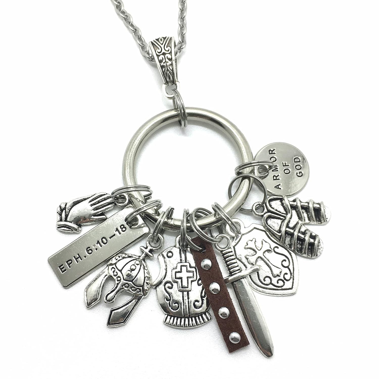 Armor of God Necklace - Handmade Christian Jewelry for All