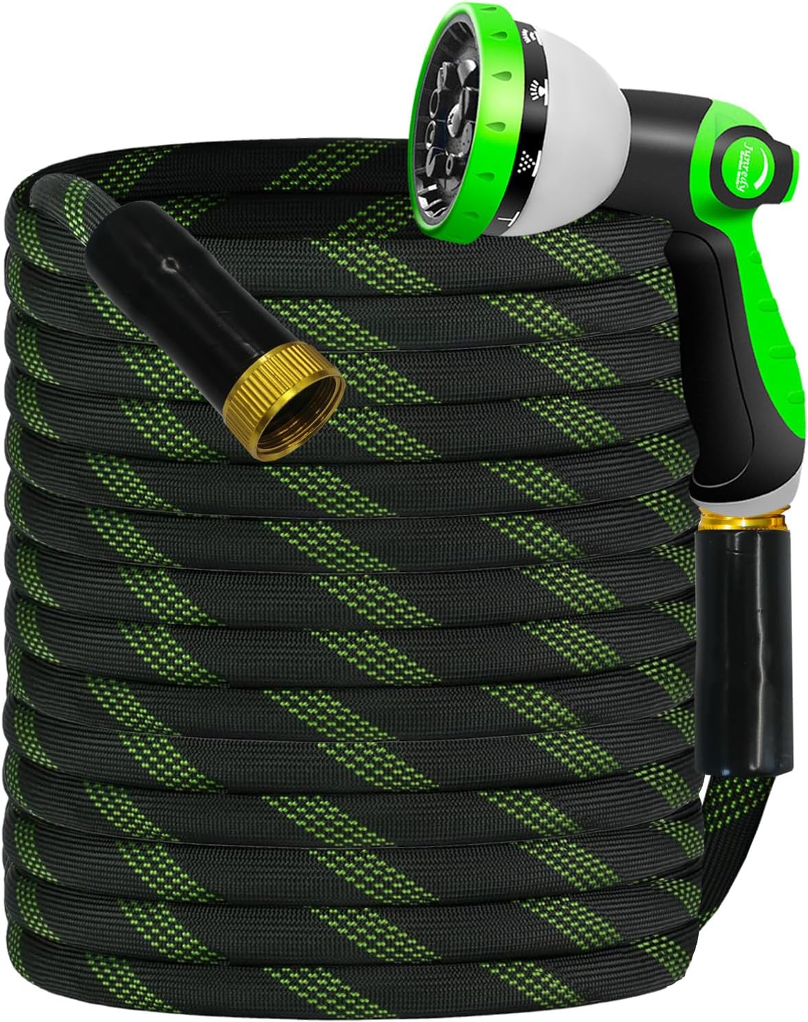 Garden Hose 75 FT Heavy-Duty Flexible Lightweight Water Hose