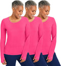 Mackenzie Women's Long Sleeve Underscrub Tee - Modern Fit Shoes