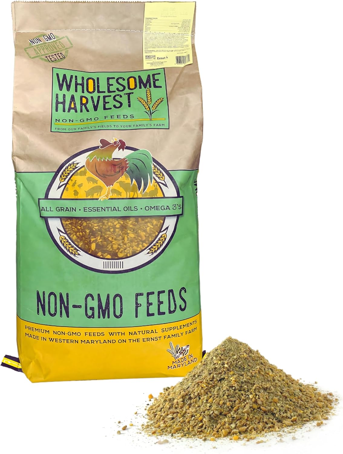 Non-GMO Quail Layer Feed 26% - Premium Nutrition for Birds