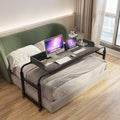 TigerDad Overbed Desk with Wheels - Adjustable King & Queen Table