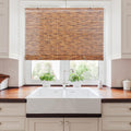 Backyard X-Scapes Bamboo Reed Roll-Up Shades 48 in x 72 in
